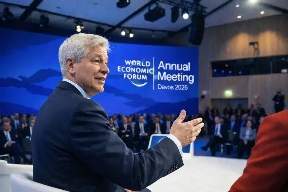 JPMorgan CEO Jamie Dimon at Davos: US-China Relations, Regulatory Challenges, and the Impact of AI
