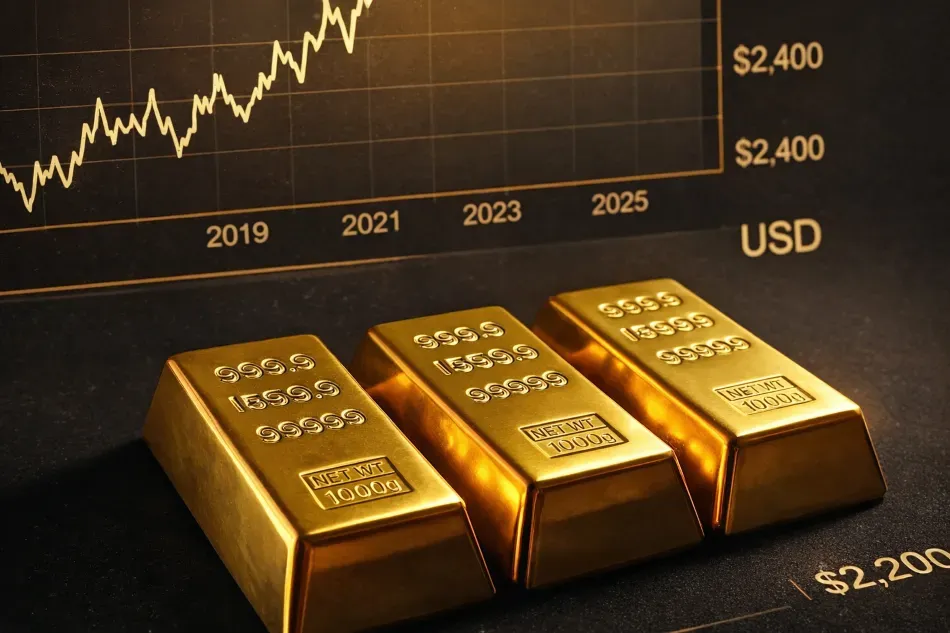 ارتفاع طفيف في أسعار الذهب قبيل قرار الفيدرالي الأمريكي
