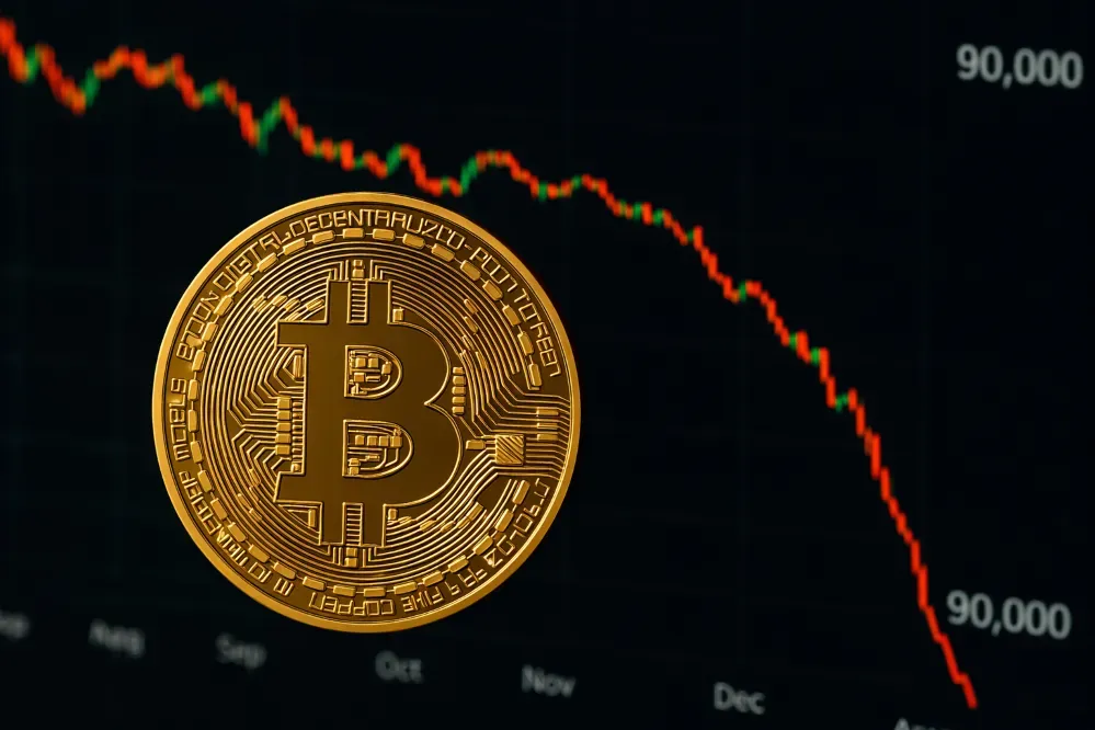 بتكوين تنخفض إلى ما تحت 100 ألف دولار وسط موجة بيع قوية