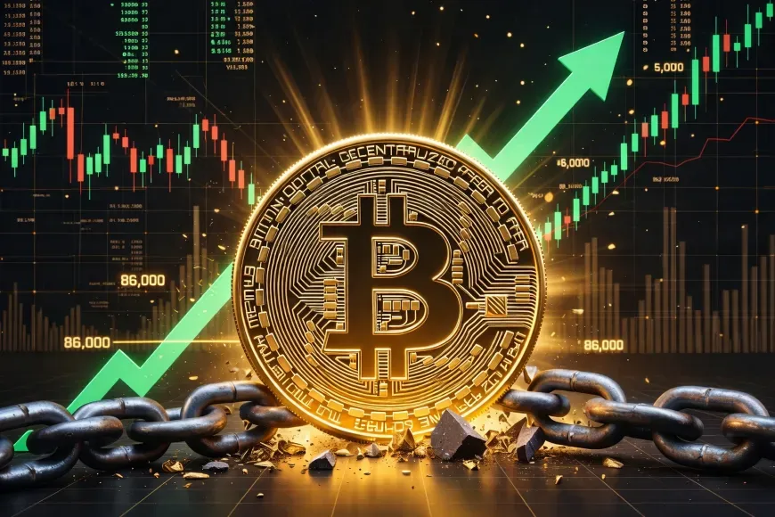 البيتكوين: انتعاش حذر فوق 86 ألف دولار بعد انهيار عنيف إلى 80 ألف