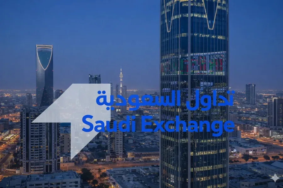 مؤشر تاسي السعودي الرئيسي على انخفاض