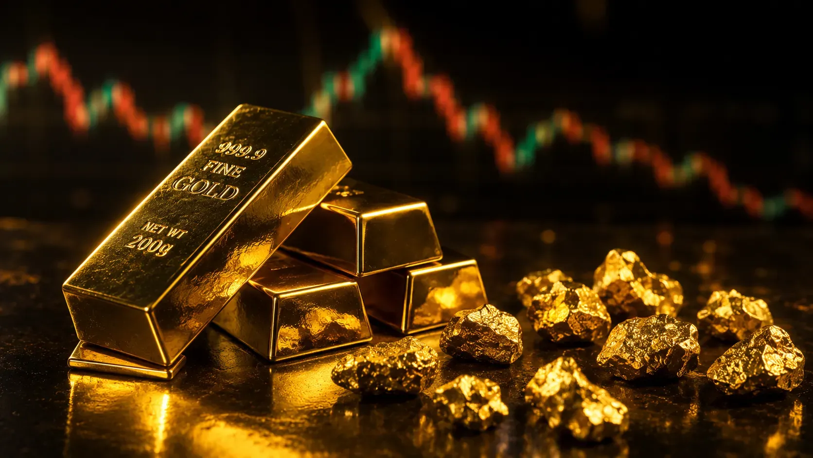 Gold Loses More Than $267 an Ounce in One Month as Stronger Dollar and Rate Fears Pressure Bullion