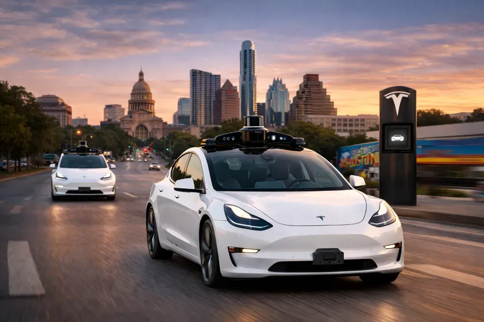 Tesla Launches Fully Driverless Robotaxi Service in Austin, Marking a Major Milestone for Smart Mobility