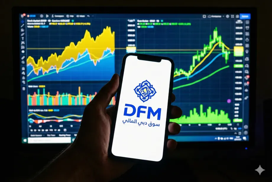ارتفاع مؤشر سوق دبي المالي بنسبة 1.20% مع مكاسب قوية خلال 12 شهرًا وتوقعات بتراجع مستقبلي
