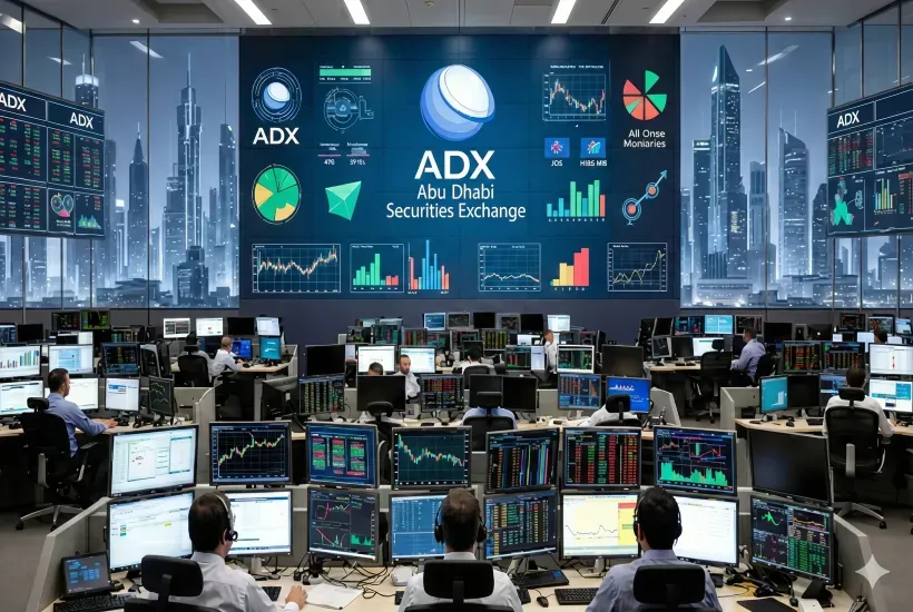 ارتفاع مؤشر سوق أبوظبي العام بنسبة 1.27% وسط تباين في الأداء الشهري والسنوي