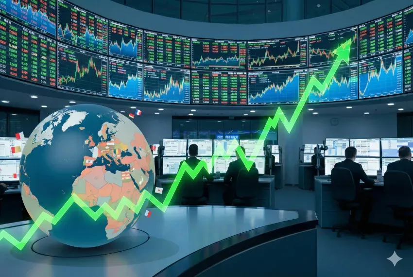 الأسهم الأوروبية تختم أسبوعًا ثانيًا من المكاسب