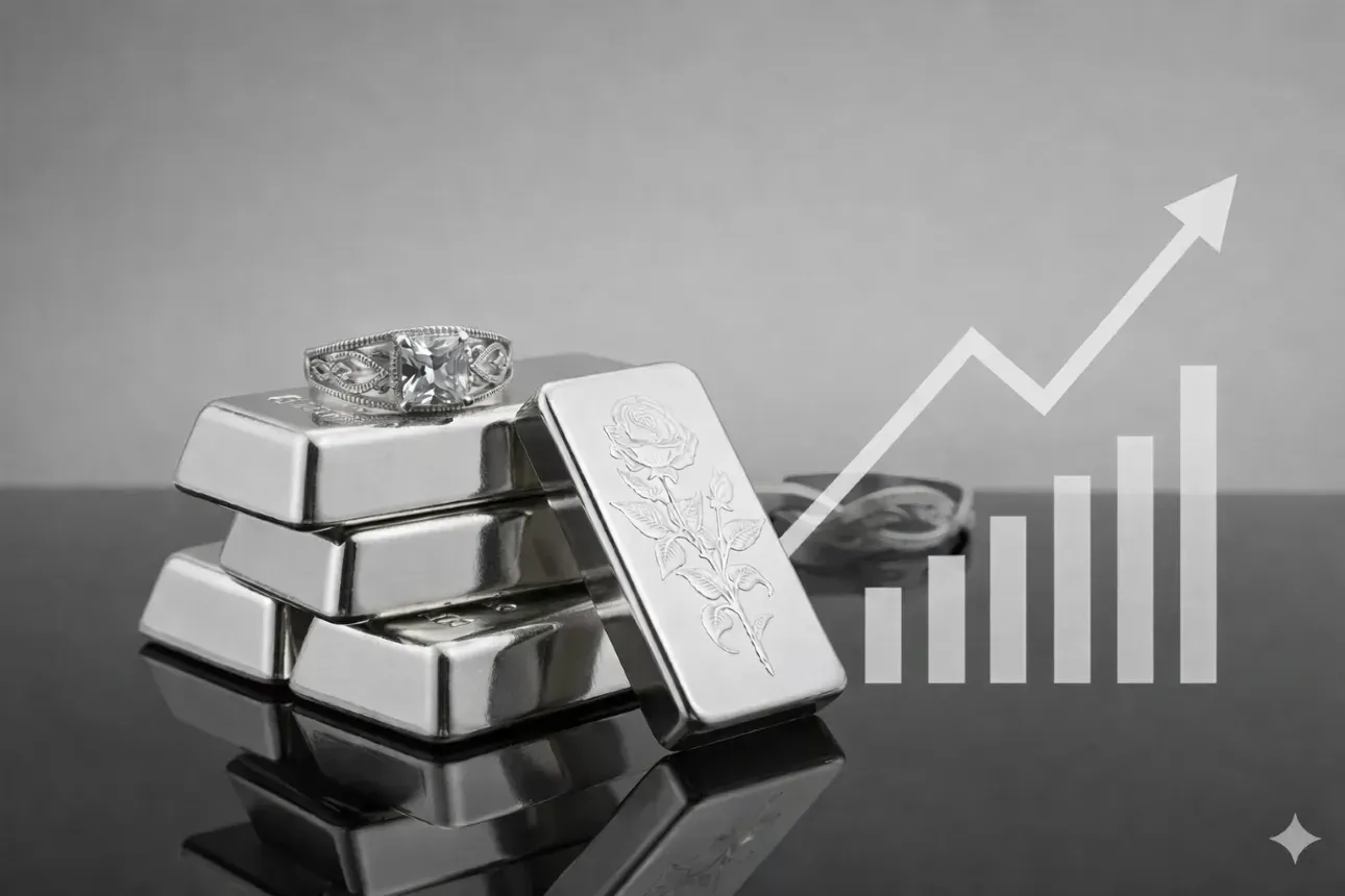 ارتفع سعر الفضة مجددًا فوق مستوى 58 دولارًا للأونصة
