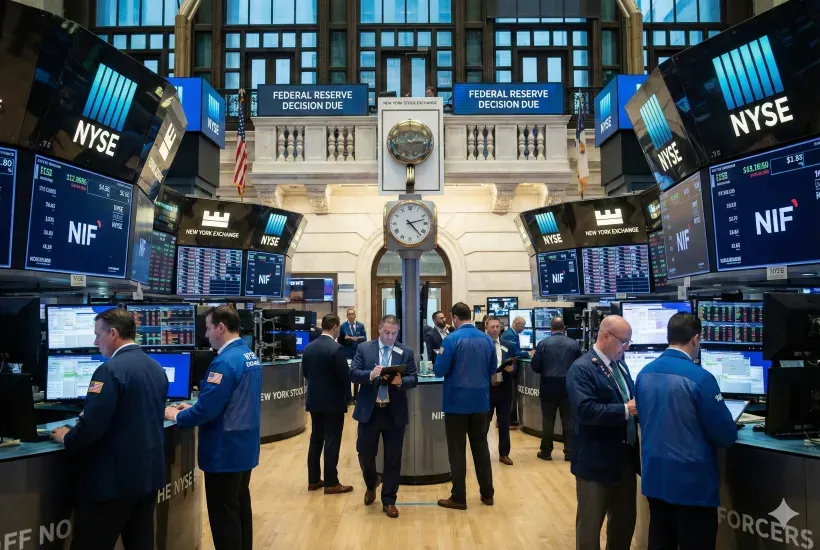 US Stocks Mixed Ahead of Fed Rate Decision