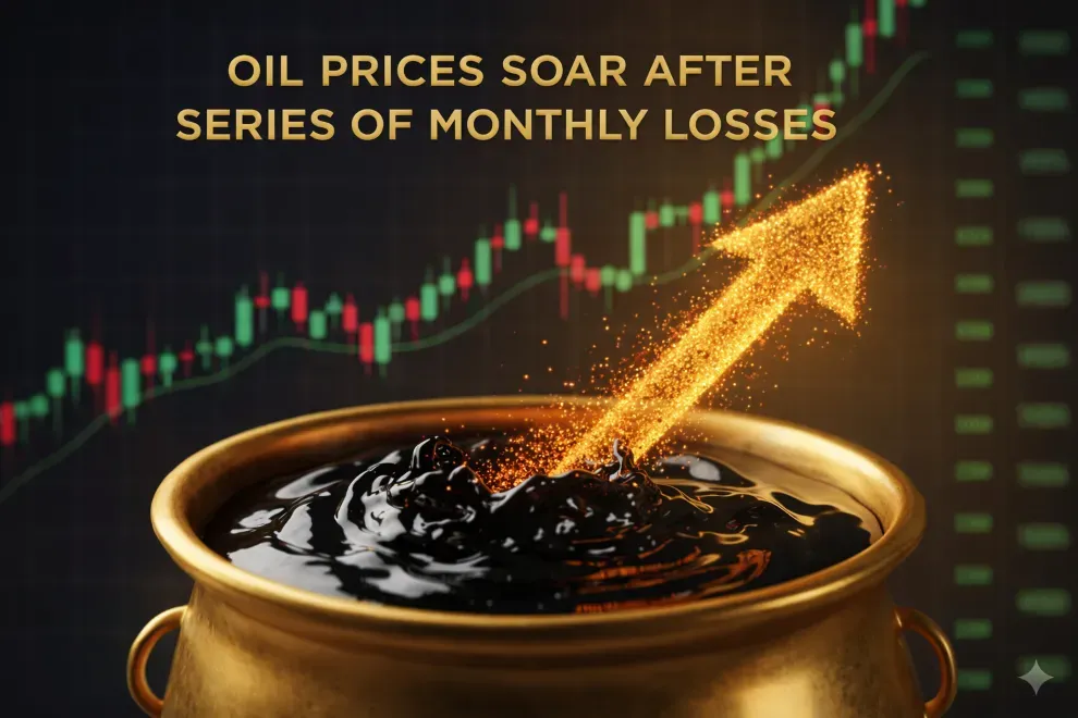 Oil Rises After Consecutive Monthly Losses