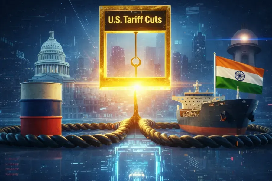 U.S. Tariff Cuts to Offset India's Shift from Russian Oil