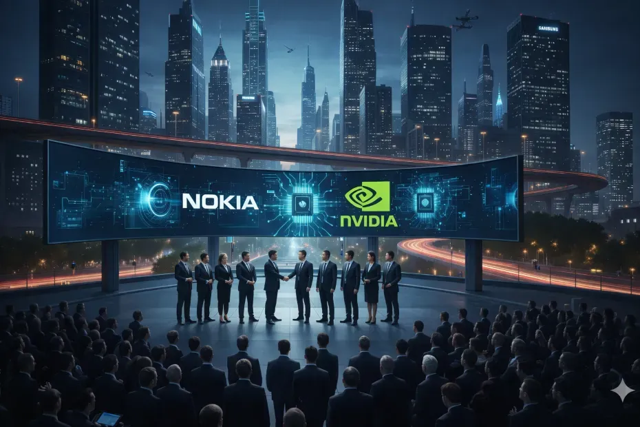 Nokia Reinvents Itself Through Partnership with Nvidia