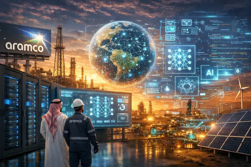 الناصر من دافوس: أرامكو تبني أضخم نموذج ذكاء اصطناعي في قطاع الطاقة العالمي