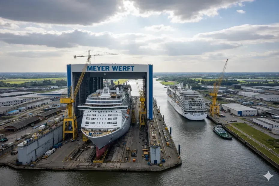 حوض بناء السفن الألماني «ماير فيرفت» يحصل على طلبية تاريخية بقيمة 10 مليارات يورو من MSC Cruises