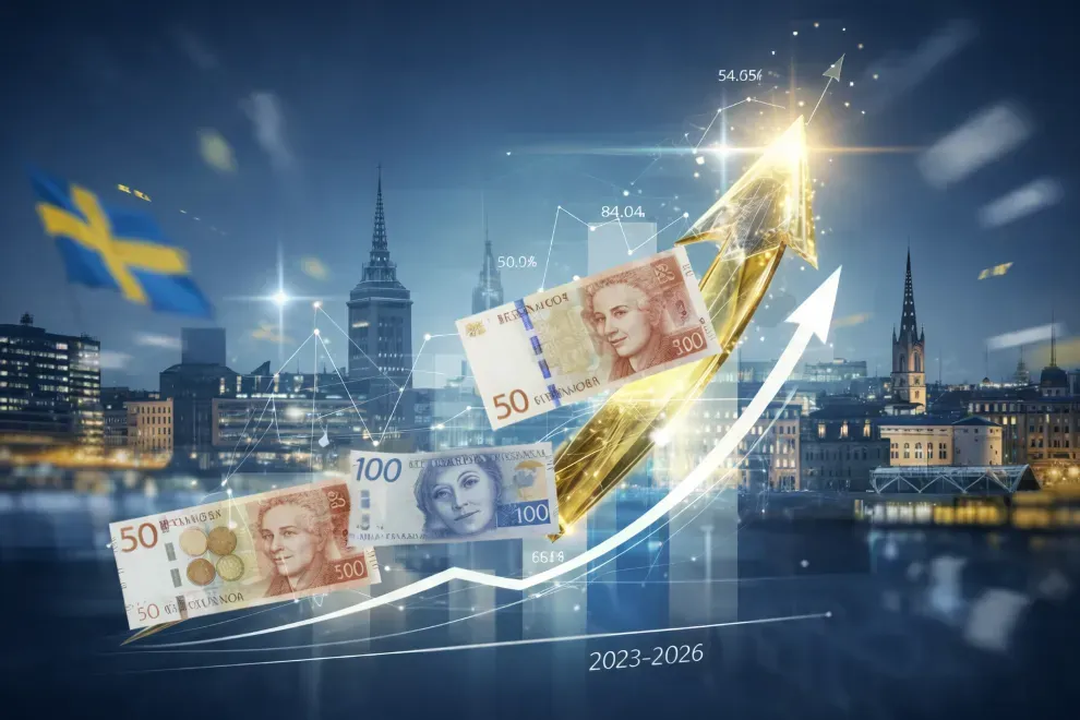 الكرونة السويدية تواصل صعودها التاريخي مع توقعات باستمرار الزخم في 2026