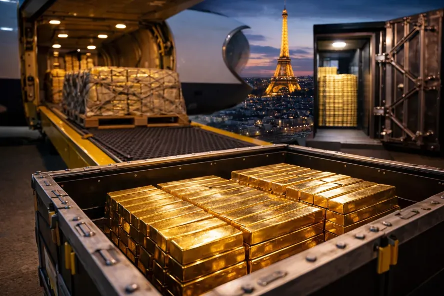 France Repatriates Gold from New York, Closing Final Chapter of Overseas Reserve Storage