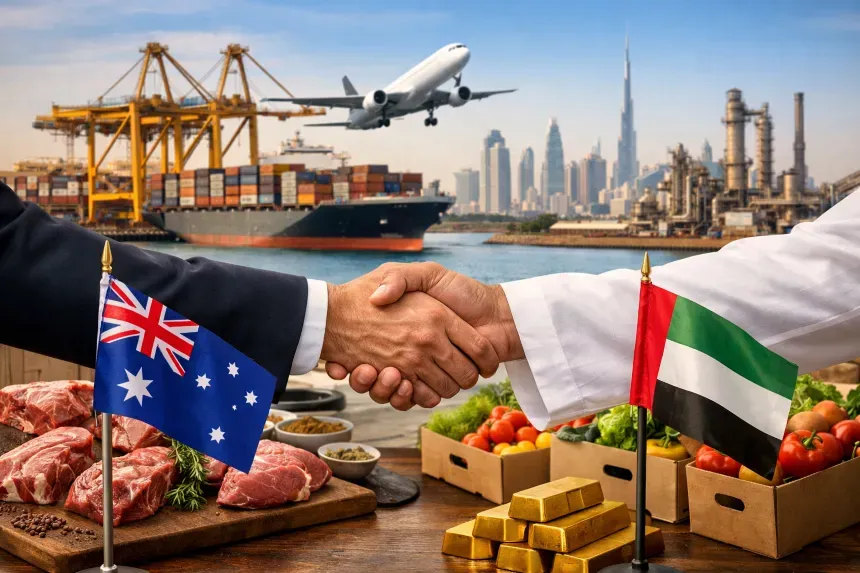 Economic Partnership Agreement Drives Australia-UAE Trade Toward Historic Doubling