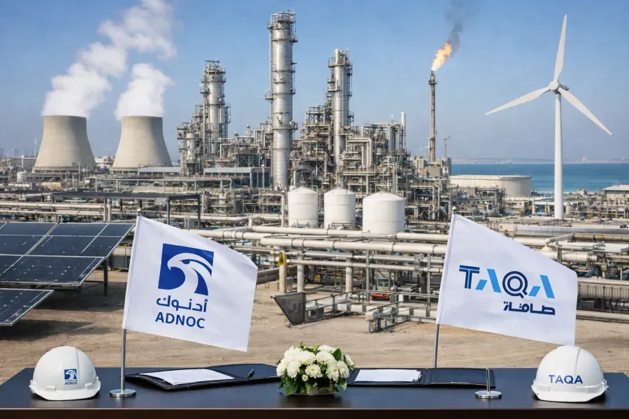 ADNOC and TAQA Sign Long-Term Utilities Agreement to Accelerate 'TA'ZIZ' Chemicals and Transitional Fuels Projects