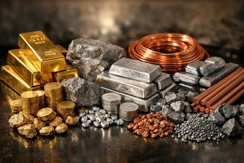 Broad Profit-Taking Pressures Precious and Industrial Metals Despite Historic Monthly Gains