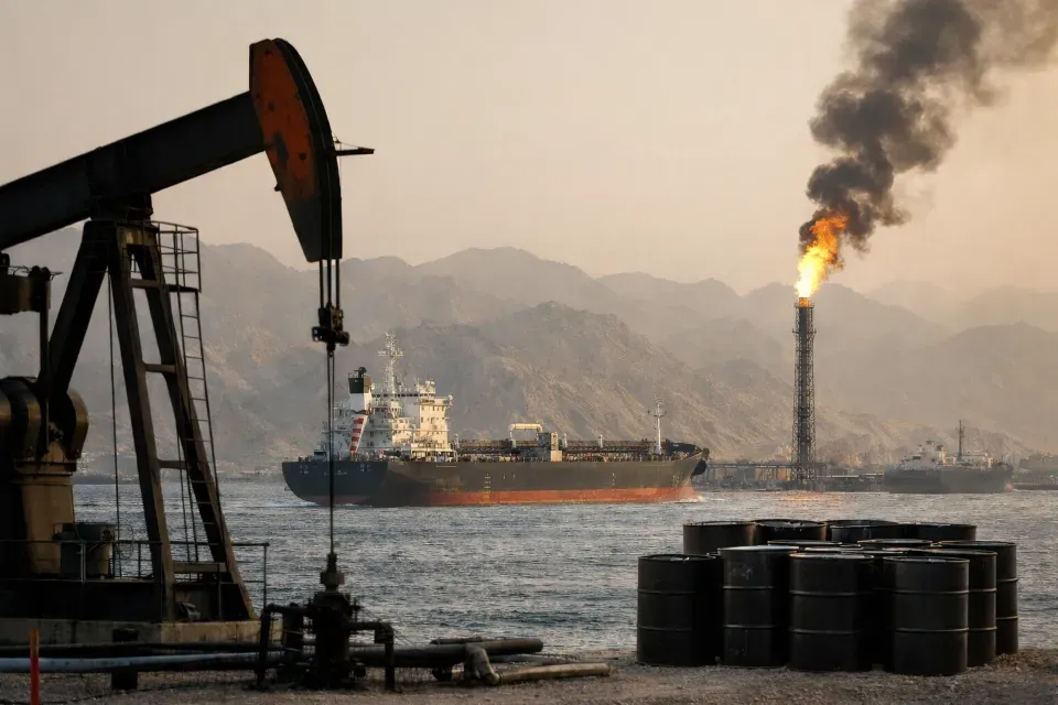 Geopolitical Risk Premium Keeps Oil Prices Elevated Monthly Despite Brent Nearing $68