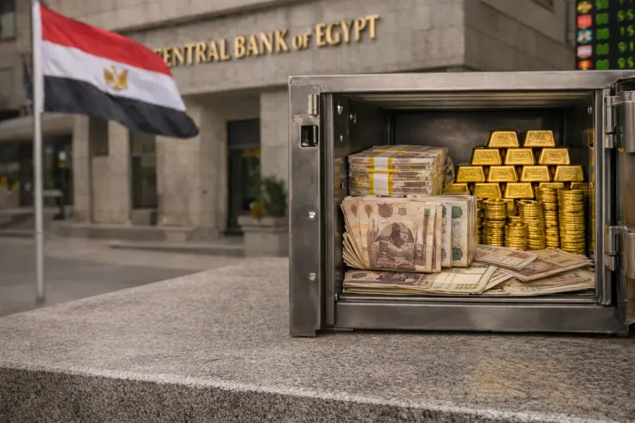 Egyptian Central Bank Issues Short-Term Dollar Treasury Bills to Boost Liquidity Ahead of External Debt Peaks