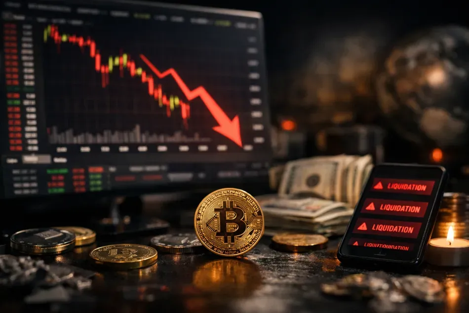 Structural Break and Rapid Liquidations Deepen Bitcoin Losses Since January 28 Amid Liquidity and Risk Aversion Decline