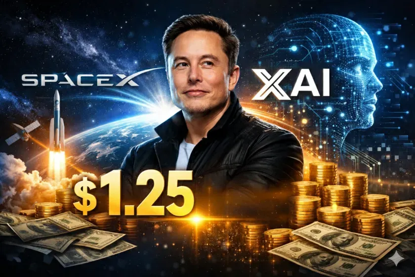 Elon Musk Announces Merger of SpaceX and xAI at $1.25 Trillion Valuation