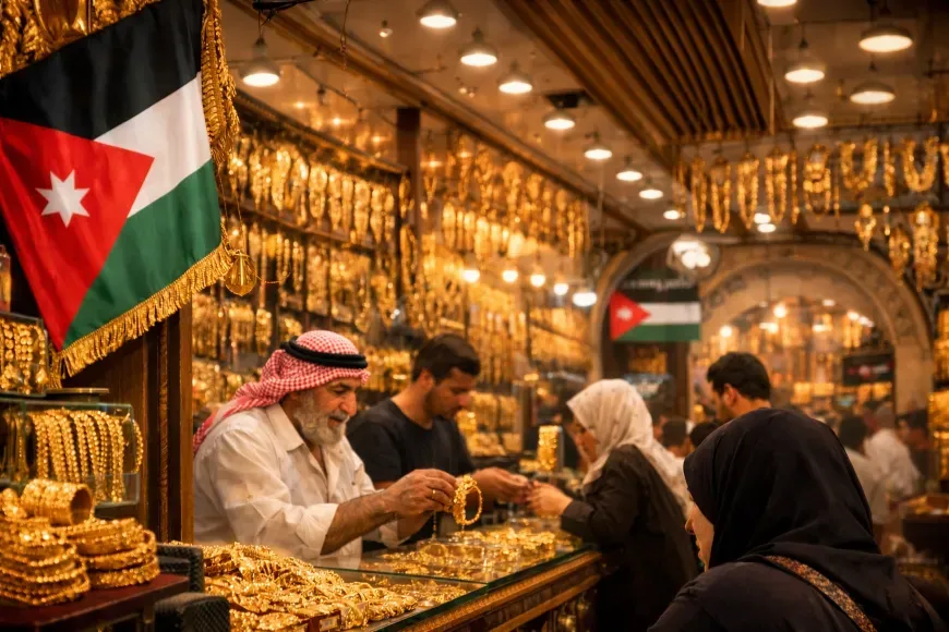 Gold Prices for 21K and 18K in Jordan Today