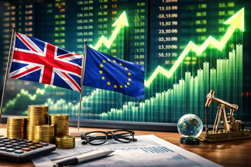 الأسواق الأوروبية والبريطانية ترتد صعوداً مع انحسار مخاوف الذكاء الاصطناعي ودعم من البنوك والطاقة