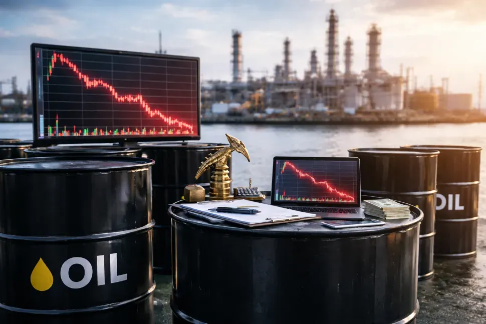 Brent Crude at $67.5 and WTI Drops to $63 per Barrel as Geopolitical Risks Subside