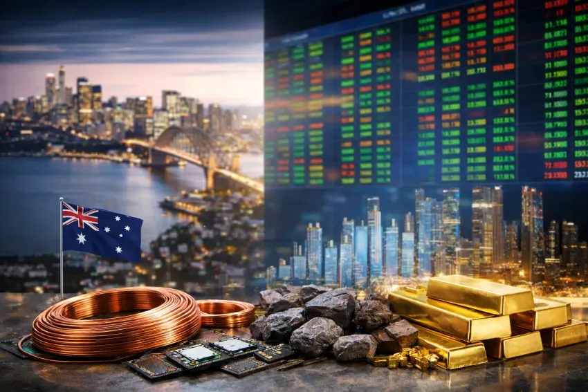 Australian Stocks Rebound Strongly, Led by Tech and Commodities Amid Improved Global Sentiment