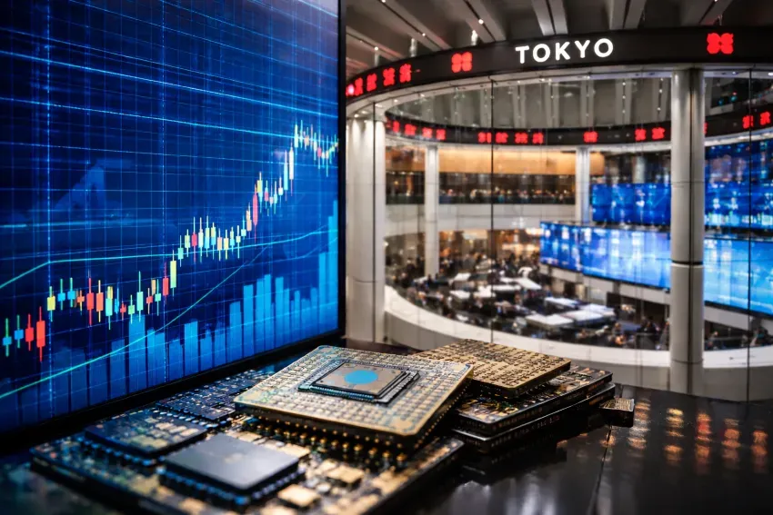 Historic Surge in Tokyo: Nikkei Hits Record High, Chip Stocks Rebound After Landslide Victory for Takaichi