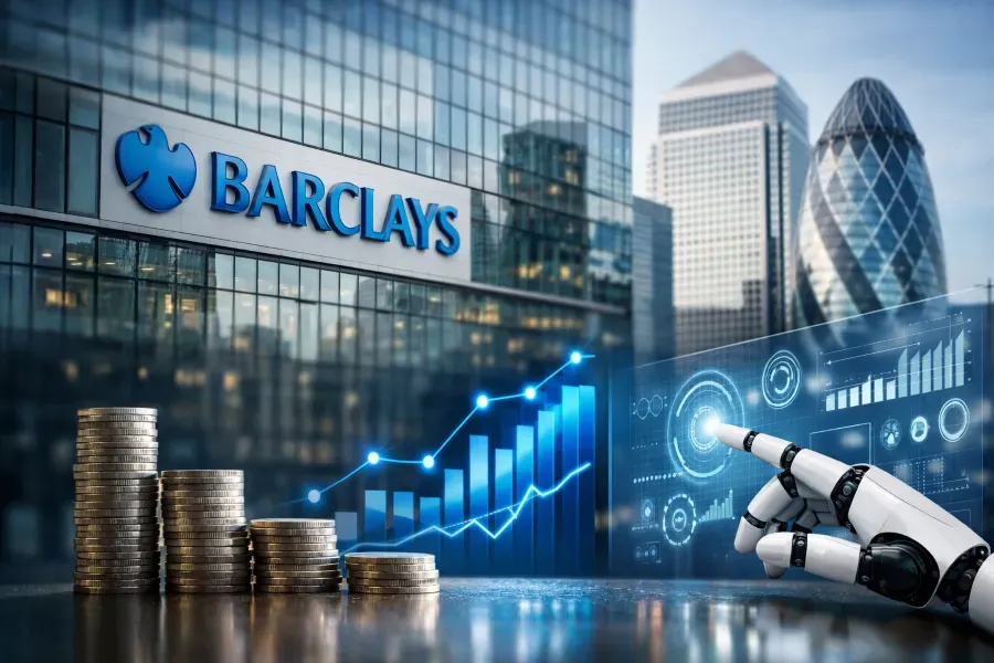 Barclays Grows Profit by 13%, Bets on AI to Cut £2 Billion in Costs