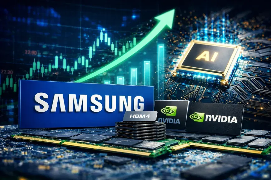 Samsung Reverses Losses, Shares Gain on HBM4 Optimism and Potential Nvidia Adoption