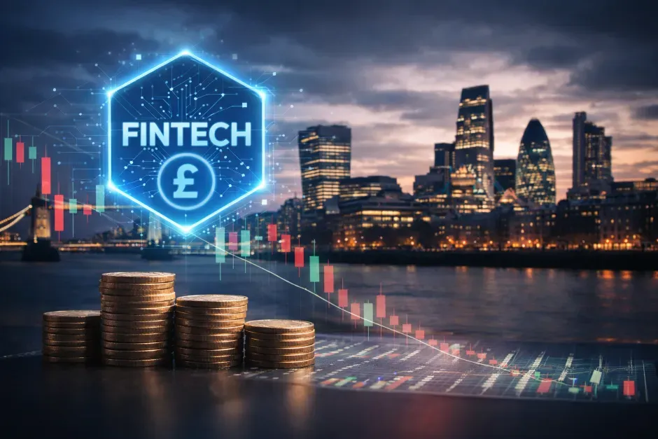 UK Fintech Funding Drops 21% Amid Shifting Investor Appetite