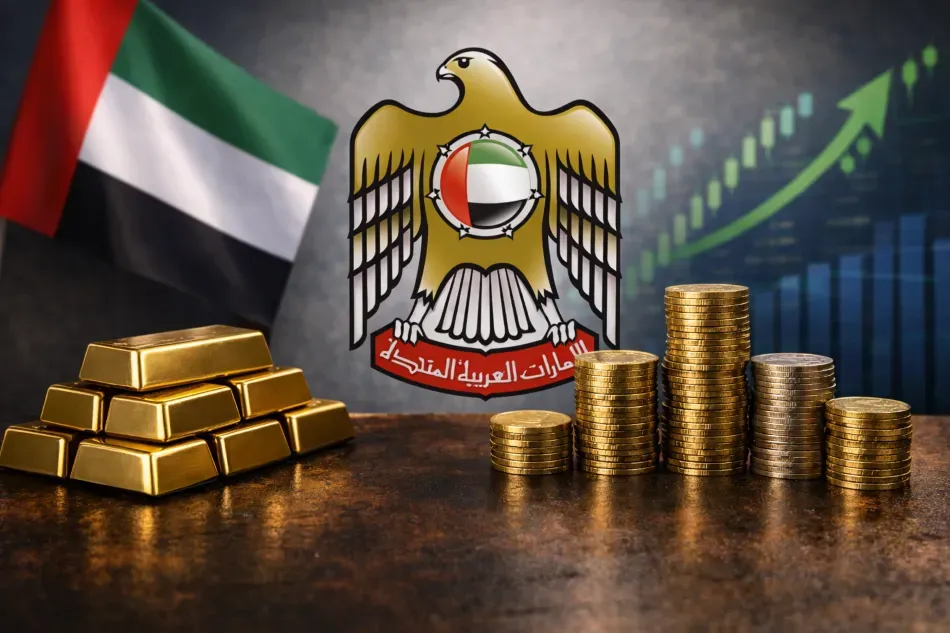 رصيد ذهب المصرف المركزي الإماراتي يقفز إلى نحو 38 مليار درهم بنهاية 2025