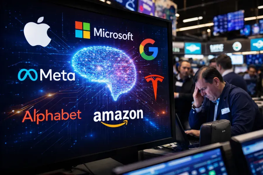 US Tech Stocks Lose Hundreds of Billions Amid Rising Concerns Over AI Investment Returns