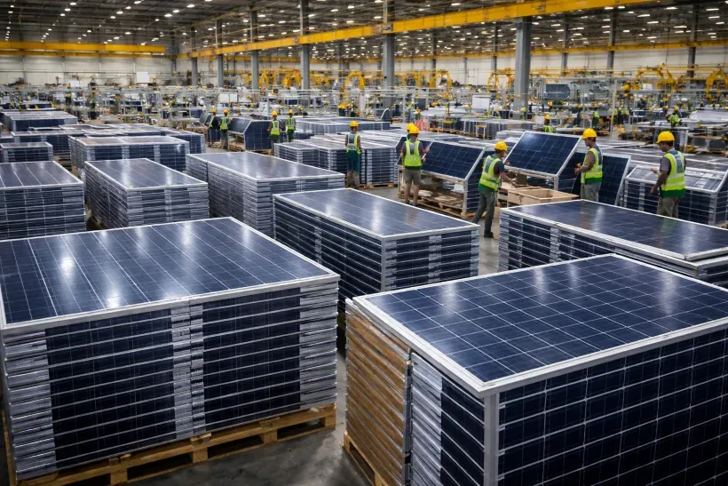 India's Solar Manufacturing Boom Turns into Structural Glut as Capacity Triples Domestic Demand