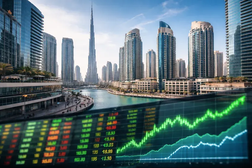 Dubai Market Rises 0.75% on Robust Real Estate Performance; Liquidity Surpasses AED 584 Million