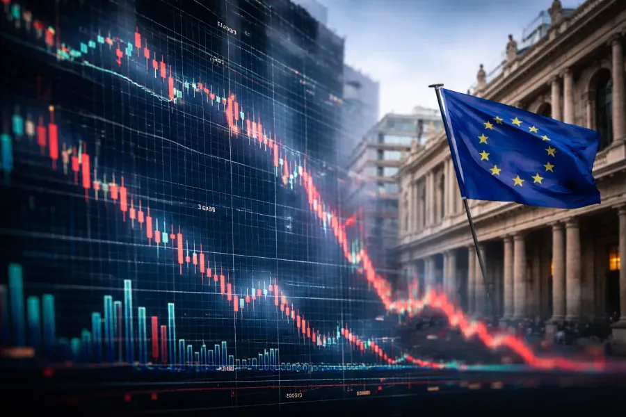 European Stocks Retreat from Record Highs Amid Corporate Results and Rising Geopolitical Tensions