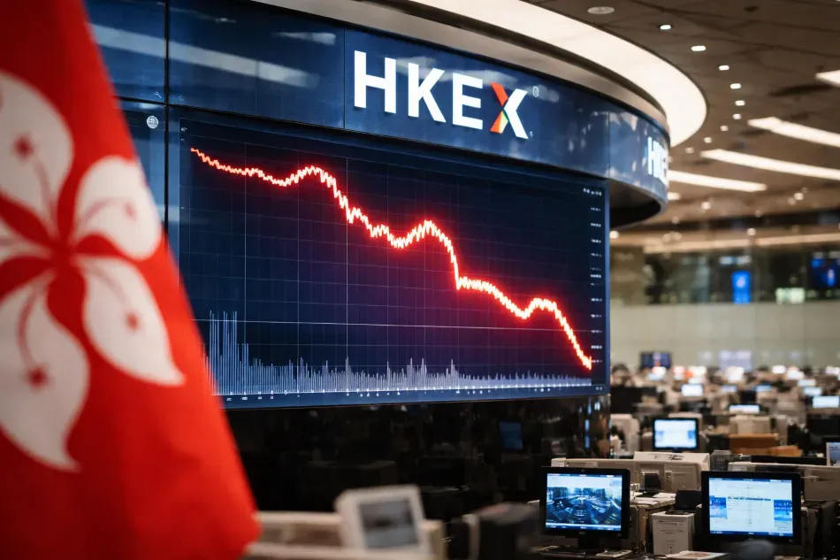 Hong Kong Stocks Decline After Lunar New Year Holiday Amid Geopolitical Tensions and Unemployment Data Anticipation