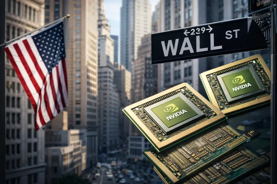 Wall Street Futures Decline Amid 15% Tariff Uncertainty as Markets Reprice Risks Ahead of Nvidia Results