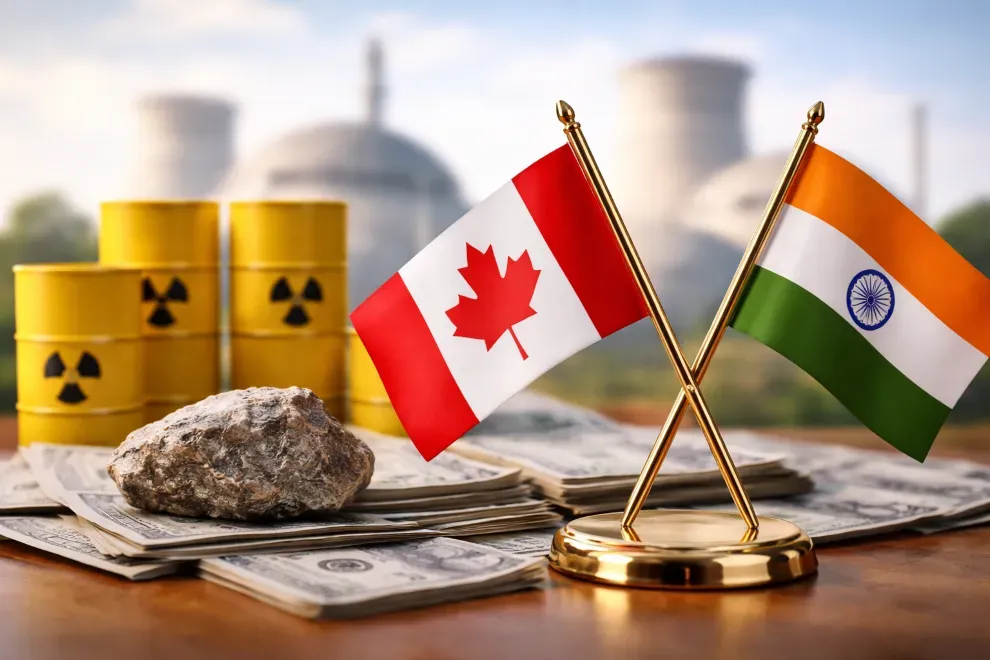 Canada and India Sign $1.9 Billion Uranium Deal, Resetting Nuclear Partnership and Targeting Doubled Trade by 2030