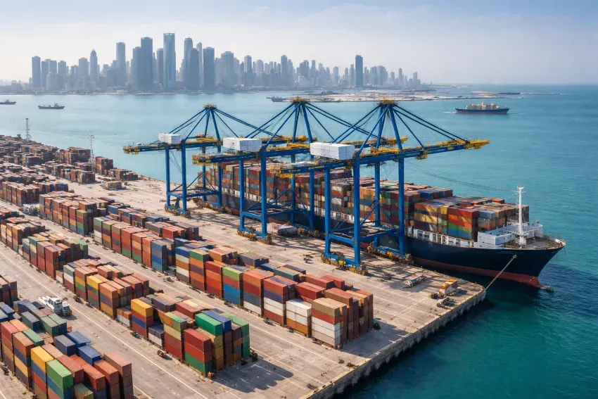 Qatar Ports Record 5% Growth in Container Handling in February 2026, Reflecting Stable Trade Flows Amid Regional Tensions