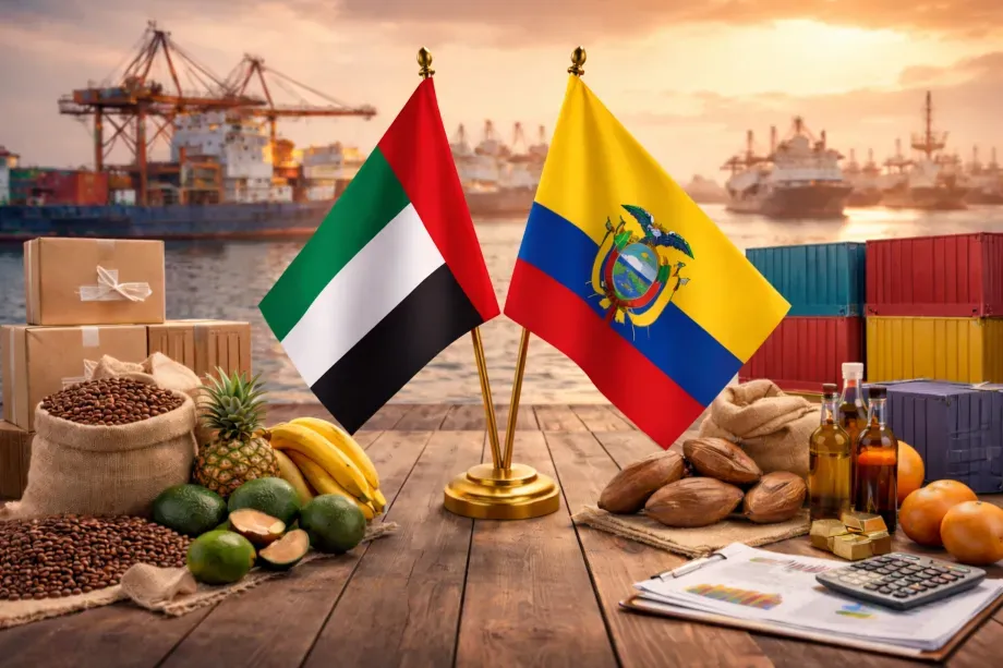 UAE-Ecuador Agreement Boosts Latin American Access, Secures 30% Share of Ecuador's Trade with Arab and African Regions