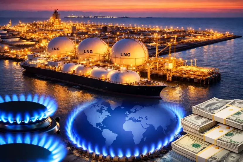 Gas Shock Spreads from the Gulf to Europe and America as Qatari Production Halts Drive 40% Price Surge