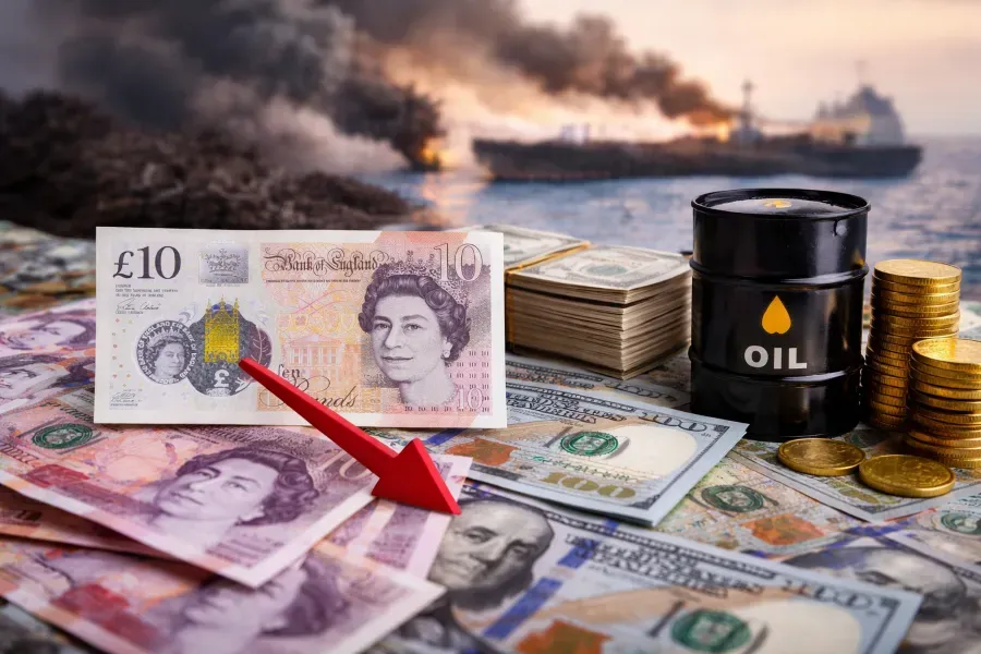 Sterling Drops to $1.33 and UK Bond Yields Surge Amid Hormuz Shock and Political Uncertainty