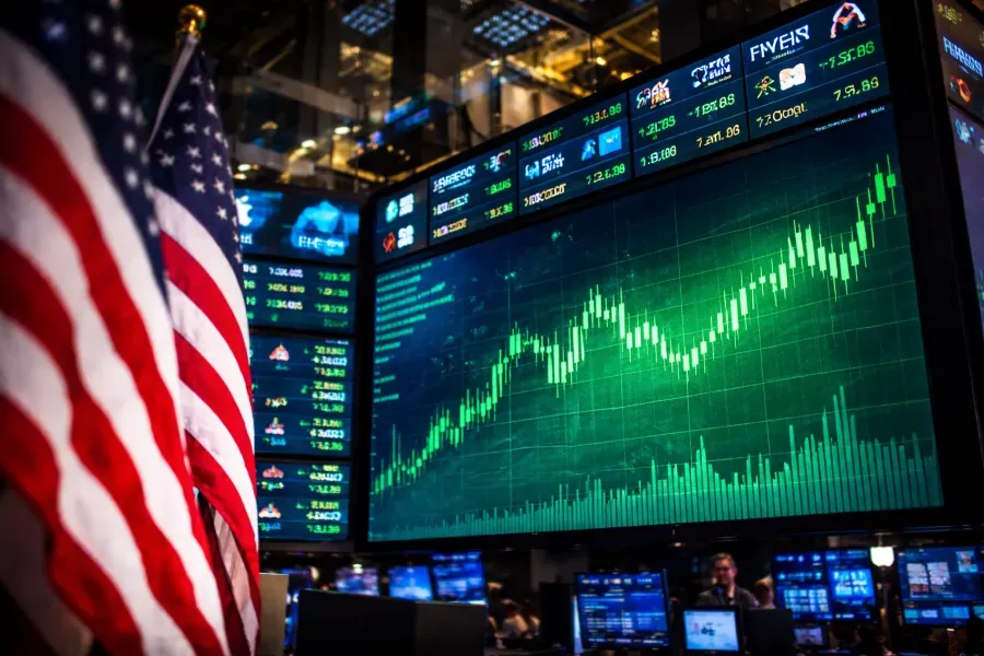 US Stocks Climb on Tech Rally and Strong Economic Data Despite Ongoing Middle East Tensions