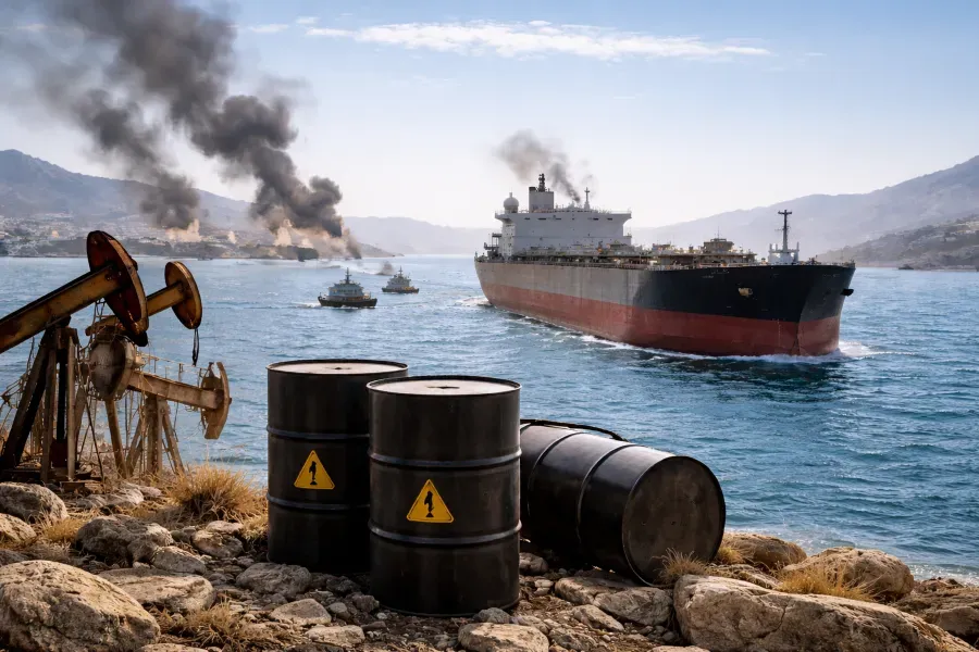 Sharp Surge in Oil Prices as Supply Disruptions Escalate