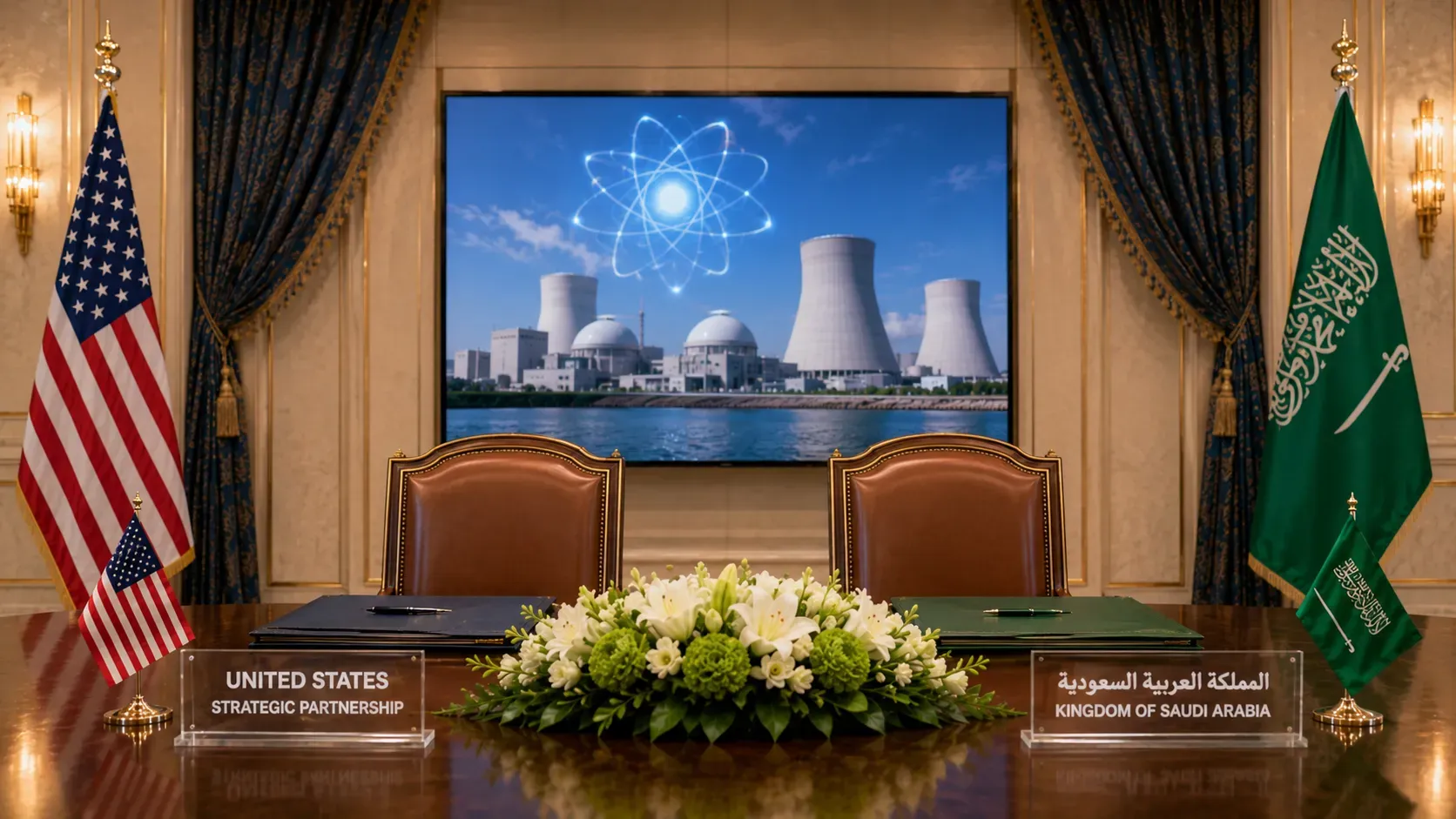 U.S., Saudi Arabia Near Landmark 30-Year Civil Nuclear Agreement