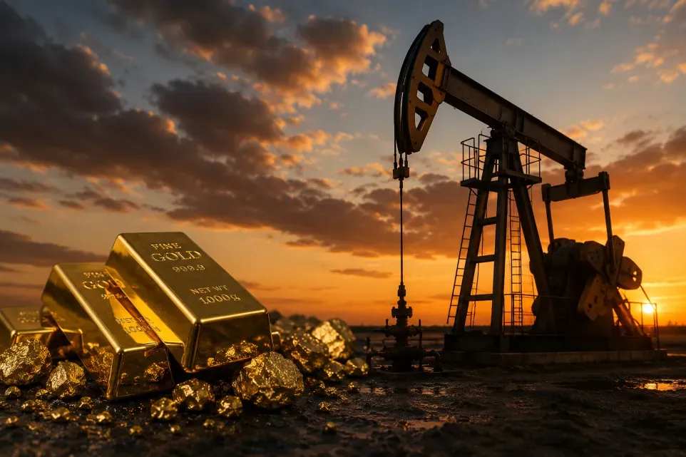 الذهب يهبط إلى أدنى مستوى في شهرين رغم تصاعد التوترات مع إيران والنفط يقفز فوق 97 دولاراً